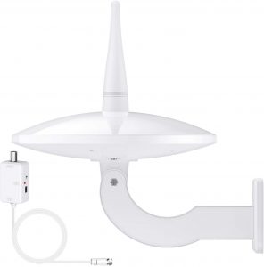 Outdoor TV Antenna - 1byone 720°Omni-Directional Reception