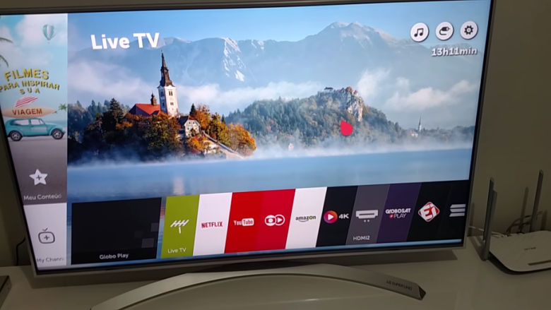 LG SJ8000 4K tv