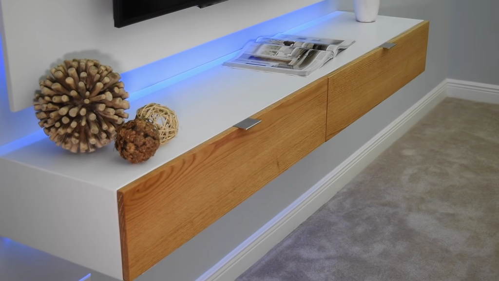 Floating tv Shelves