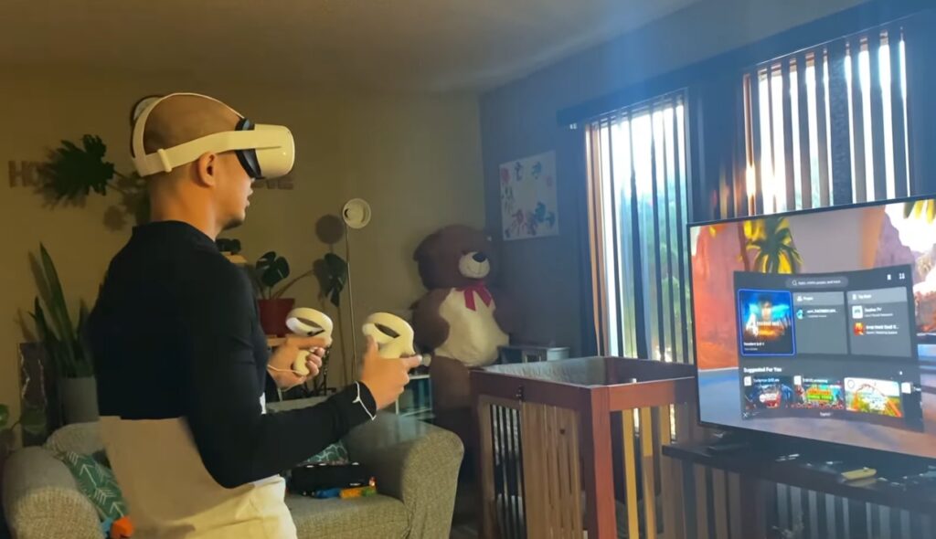 Oculus Quest 2 conection to samsung tv