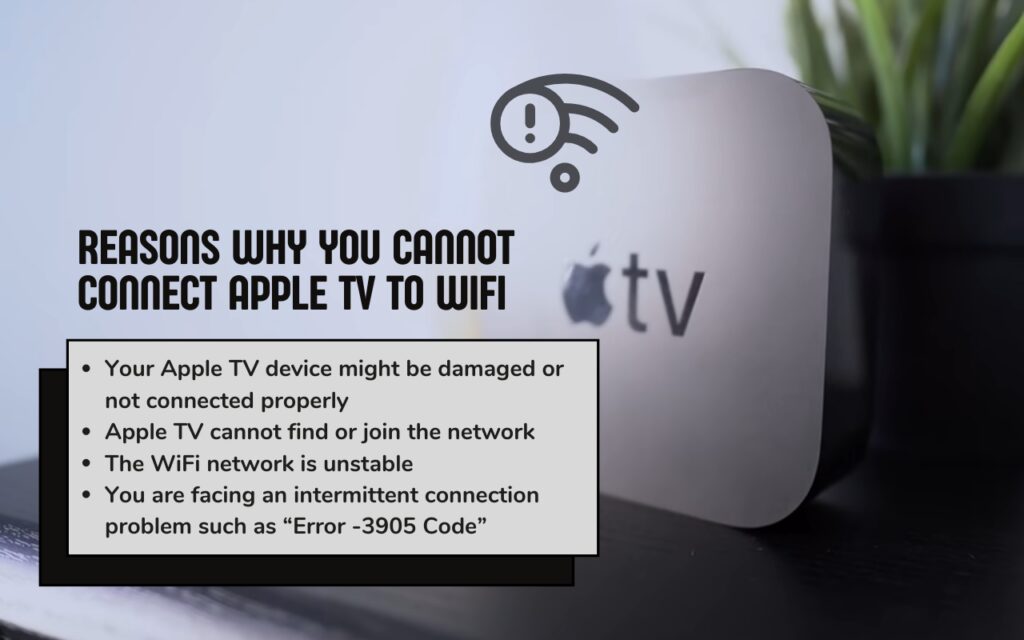 Apple TV wifi connection problems