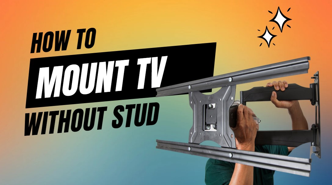 how to mount tv without stud