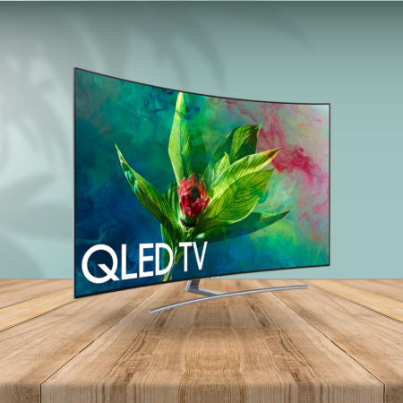 Best Curved TV - Samsung Q7CN Curved QLED TV (55-inch)