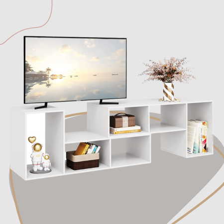 Best for Accessories_ DEVAISE TV Console Stand