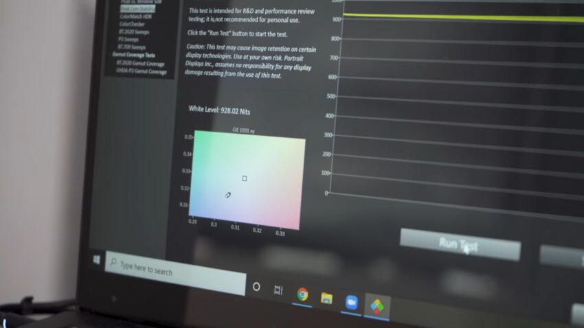 Does the Hisense H8G have a wide color gamut for HDR content