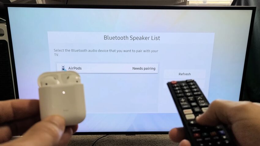 how to use Bluetooth TVs