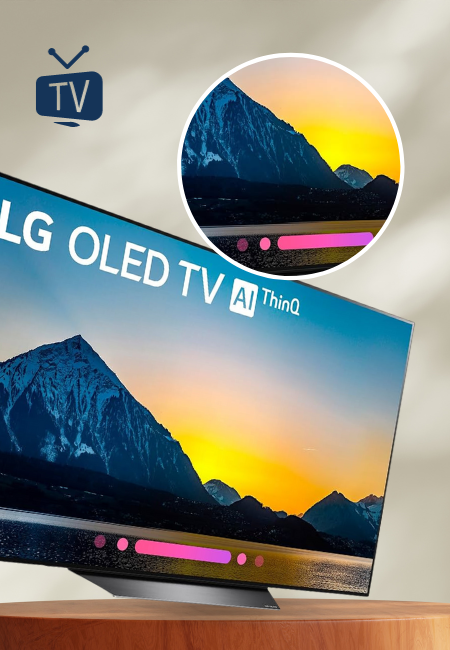 LG Electronics OLED55B8PUA 55-Inch 4K Ultra HD Smart OLED TV