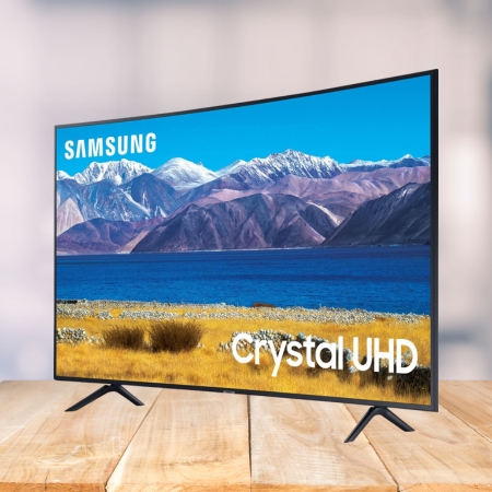 SAMSUNG UN55TU8300FXZA 55 inch HDR 4K UHD Smart Curved TV