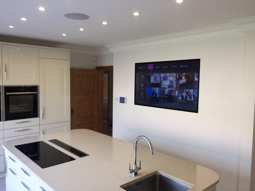 TV in the Kitchen Where to Place It Stylishly